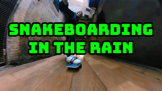 Snakeboarding in the Rain