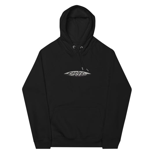 The Snakeboard Pro OG Logo Unisex eco Raglan Hoodie