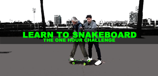 The One Hour Snakeboard Challenge