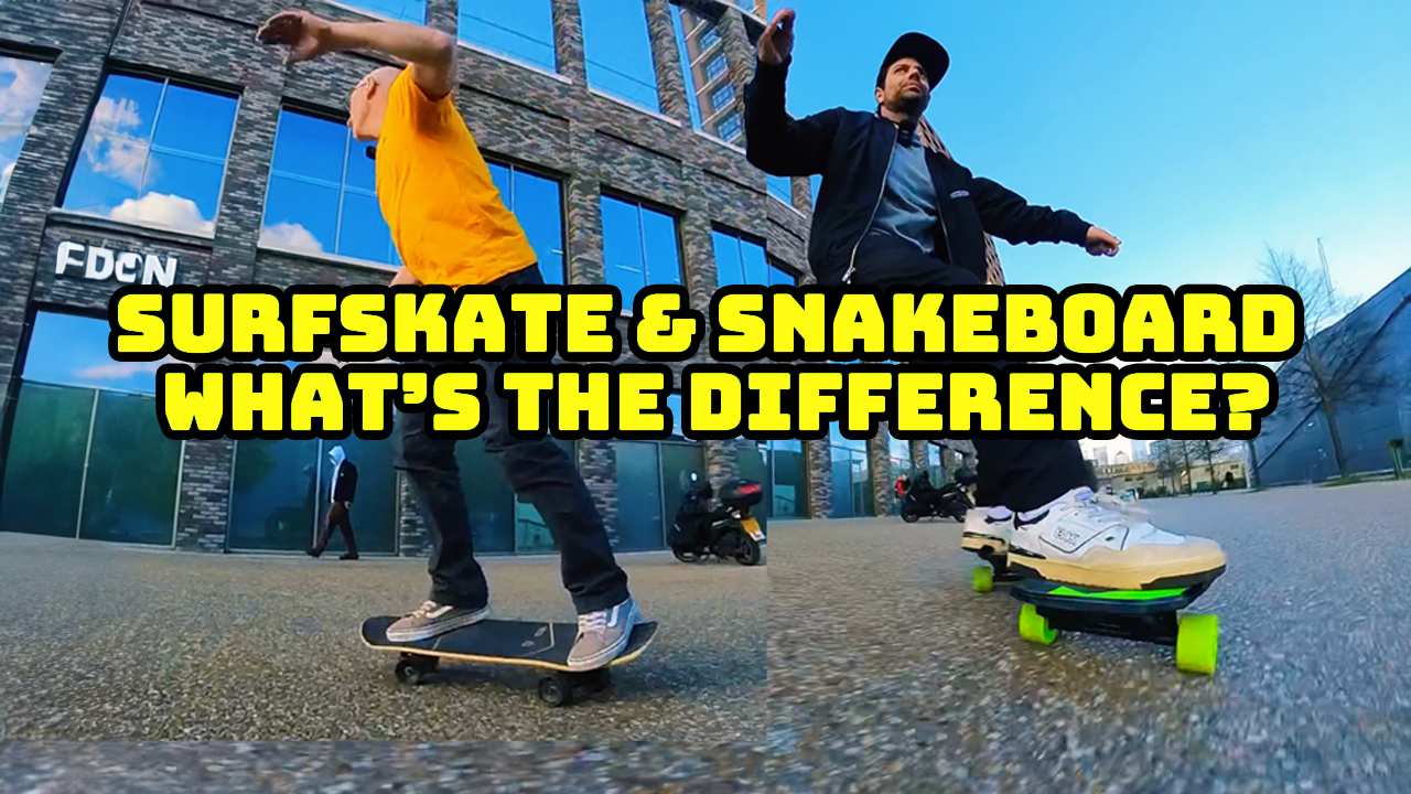 Load video: THE SNAKEBOARD SURFSKATE