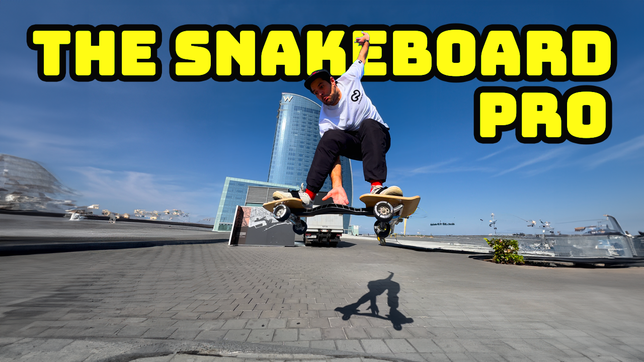 Load video: The Snakeboard Pro: The Ultimate Surfskate